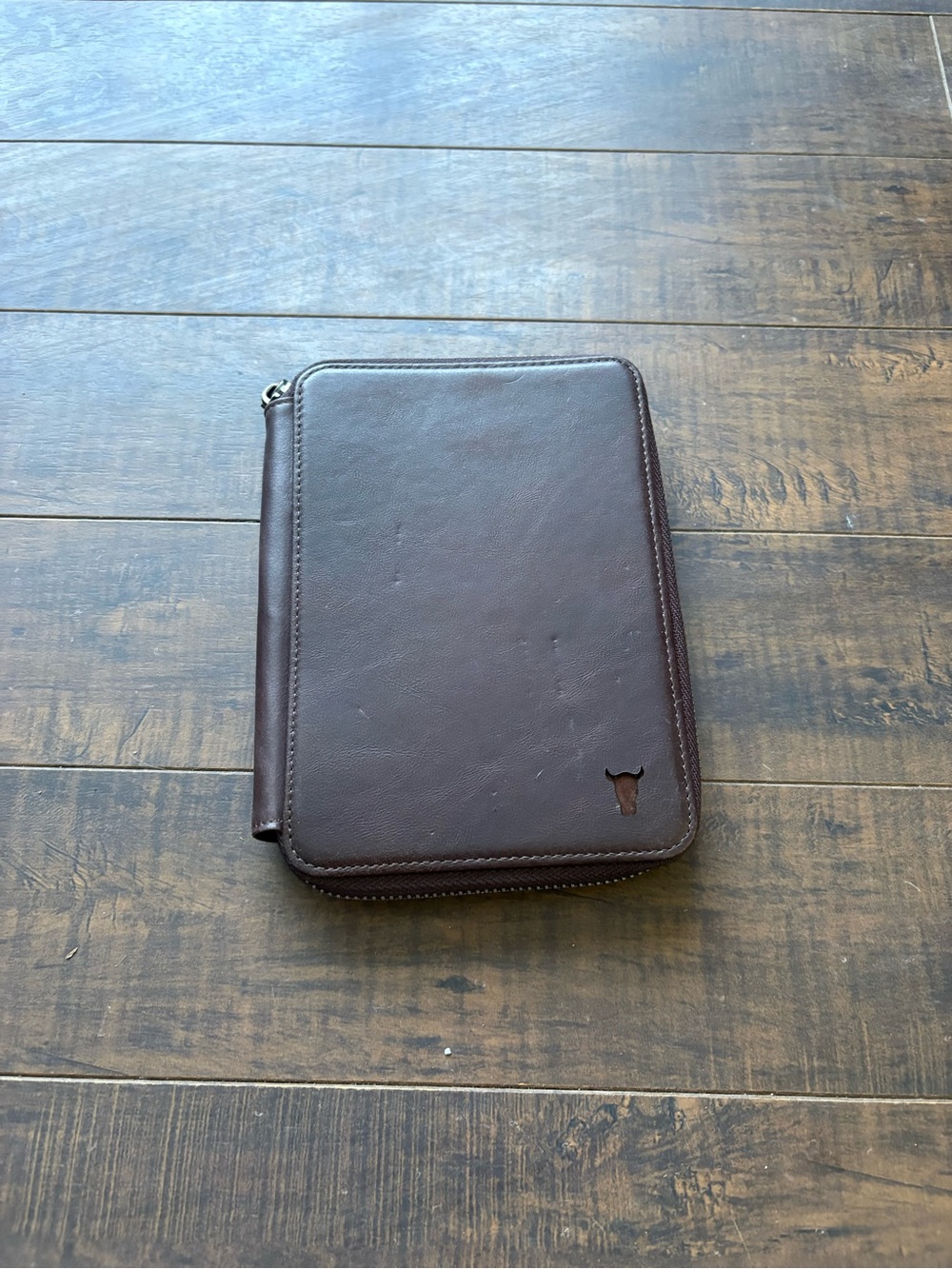 Torro Brown leather Travel Passport holder organizer